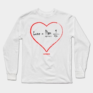 Love in math funny gift nerd shirt Long Sleeve T-Shirt